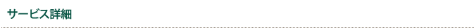サービス詳細
