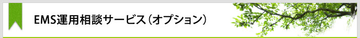 EMS運用相談サービス(オプション)